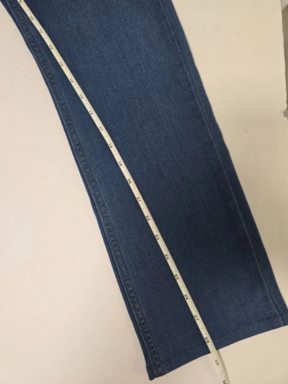 PAIGE Lennox Slim Jeans Size 31 Medium Wash Denim Men